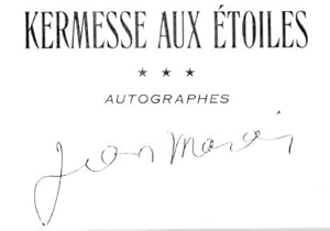 Image du vendeur pour Autogramm. mis en vente par Antiquariat Halkyone