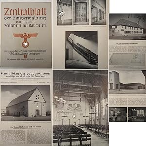 Imagen del vendedor de Zentralblatt der Bauverwaltung, vereinigt mit Zeitschrift fr Bauwesen: Heft 2 vom 11. Januar 1939, 59.Jahrgang a la venta por Galerie fr gegenstndliche Kunst