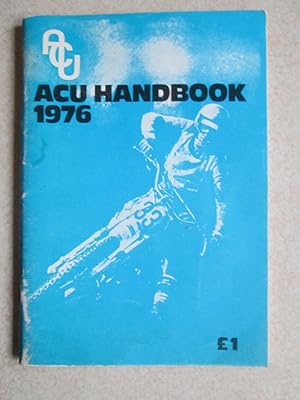 Image du vendeur pour Auto-Cycle Union Handbook 1975/6 mis en vente par Buybyebooks