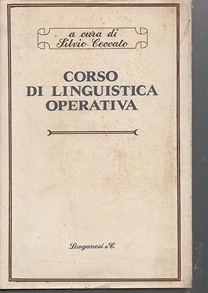 Corso di linguistica operativa