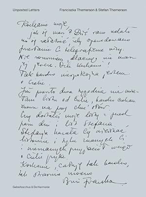 Imagen del vendedor de Unposted Letters : Correspondence, Diaries, Drawings, Documents 1940-1942 a la venta por GreatBookPrices