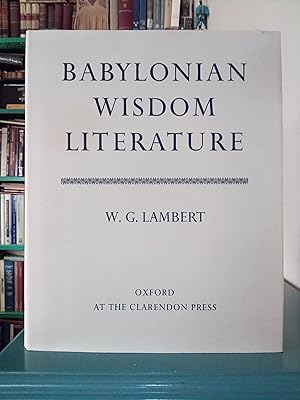 Image du vendeur pour Babylonian Wisdom Literature mis en vente par Library of Religious Thought
