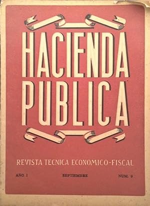 HACIENDA PÚBLICA. REVISTA TÉCNICA ECONÓMICO-FISCAL