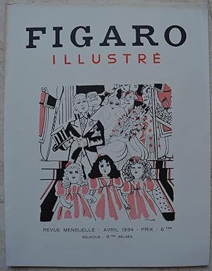 Imagen del vendedor de Figaro illustr, revue mensuelle - avril 1934. a la venta por Librairie les mains dans les poches