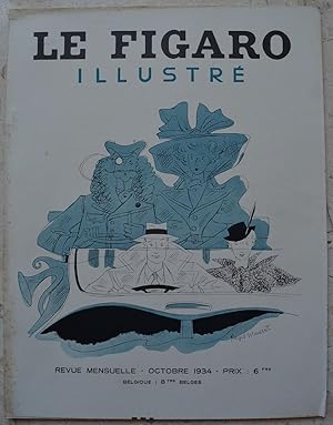 Imagen del vendedor de Le Figaro illustr, revue mensuelle - octobre 1934. a la venta por Librairie les mains dans les poches