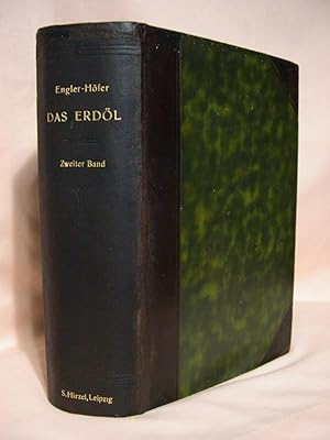 Seller image for DIE GEOLOGIE, GEWINNUNG UND DER TRANSPORT DES ERDLS for sale by Robert Gavora, Fine & Rare Books, ABAA