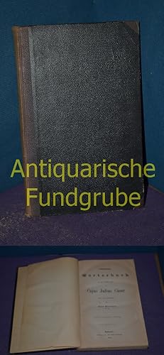 Immagine del venditore per Vollstndiges Wrterbuch zu den Schriftenwerken des Cajus Julius Csar venduto da Antiquarische Fundgrube e.U.