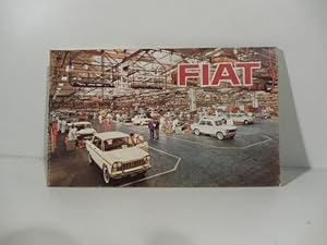 Fiat. (Brochure pubblicitaria per il mercato tedesco raffigurante la produzione