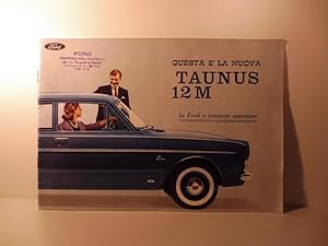 Ford. Questa e' la nuova Taunus 12M. La Ford a trazione anteriore