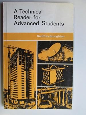 Seller image for A Technical Reader for Advanced Students (Macmillan ELT Technical English Readers Series) for sale by Goldstone Rare Books