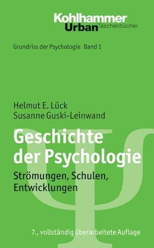 Seller image for Geschichte Der Psychologie : Stromungen, Schulen, Entwicklungen -Language: german for sale by GreatBookPrices
