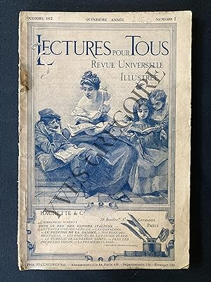 LECTURES POUR TOUS-QUINZIEME ANNEE-N°1-OCTOBRE 1912