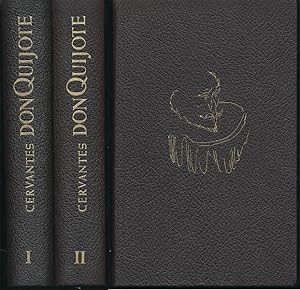 Leben und Taten des scharfsinnigen Edlen Don Quijote von La Mancha. 2 Bände (komplett). Übertrage...