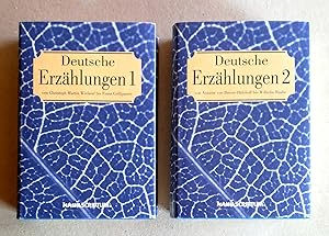 Image du vendeur pour Deutsche Erzhlungen. Herausgegeben und mit einem Nachwort versehen von Helmut Winter. 2 Bcher in 2 Bnden. Erstes Buch: Von Christoph Martin Wieland bis Franz Grillparzer. Zweites Buch: Von Annette von Droste-Hlshoff bis Wilhelm Raabe. mis en vente par Versandantiquariat Ruland & Raetzer