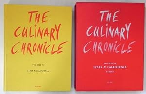 Seller image for The Culinary Chronicle. The Best of Italy & California. for sale by Antiquariat Im Seefeld / Ernst Jetzer