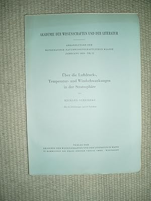 Seller image for ber die Luftdruck-, Temperatur- und Windschwankungen in der Stratosphre for sale by Expatriate Bookshop of Denmark