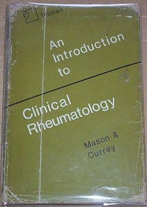 Immagine del venditore per An Introduction To Clinical Rheumatology. venduto da Thylacine Fine Books