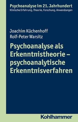 Seller image for Psychoanalyse als Erkenntnistheorie - Psychoanalytische Erkenntnisverfahren -Language: german for sale by GreatBookPrices
