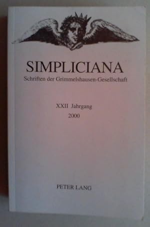 Simpliciana. Schriften der Grimmelshausen-Gesellschaft. Bd. XXII (2000).