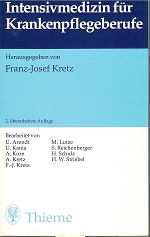 Bild des Verkufers fr Intensivmedizin f?r Krankenpflegeberufe zum Verkauf von Antiquariat Hans Wger