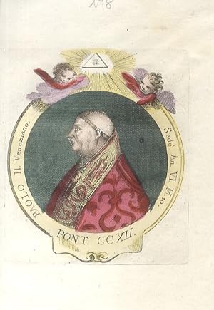 Paolo II Veneziano. Sedè An. VI, M. 10. (Nato Pietro Barbo a Venezia nel 1417; fu papa dal 1464 a...