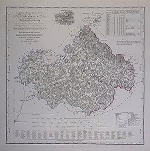 Geographische Karte von Niederbayern in dem Königreiche Bayern, nach der neuesten Reichs-Eintheil...