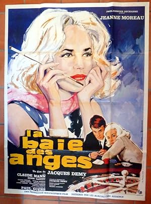 Image du vendeur pour La Baie des Anges. Un film de Jacques Demy avec Jeanne Moreau, Claude Mann. Musique de Michel Legrand. mis en vente par librairie sciardet