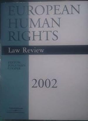 European Human Rights Law Review 2002: v. 7