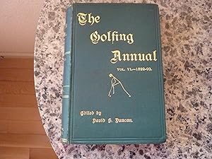 The Golfing Annual 1892-1893