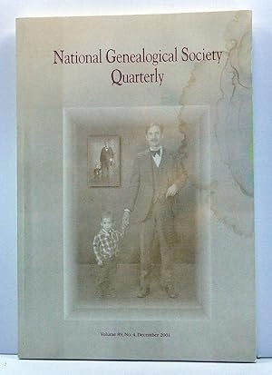 Bild des Verkufers fr National Genealogical Society Quarterly, Volume 89, Number 4 (December 2001) zum Verkauf von Cat's Cradle Books