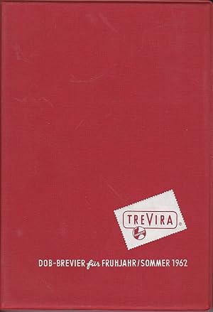 DOB-Brevier 1962. Ratgeber für den Einkauf. TREVIRA für Frühjahr / Sommer 1962.