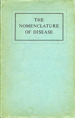 The Nomenclature of Disease