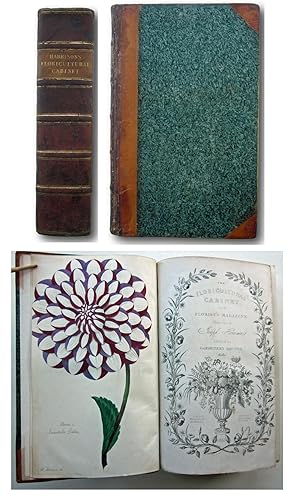 Image du vendeur pour The Floricultural Cabinet, and Florists' Magazine: 1835 [Vol 3] 1836 to 1837 bound with various pamphlets on Brewing,Winemaking,Draining & Surveying. mis en vente par John  L. Capes (Books) Established 1969