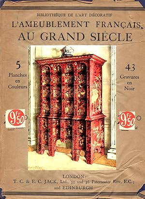 Image du vendeur pour L'AMEUBLEMENT FRANAIS AU GRAND SIECLE mis en vente par Gustavo I. Gonzalez