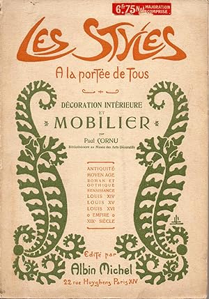 Seller image for DECORATION INTERIEURE ET MOBILIER - LES STYLES A la porte de Tous for sale by Gustavo I. Gonzalez