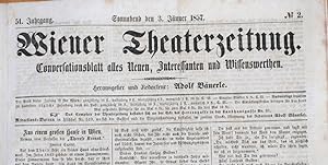 Wiener allgemeine Theaterzeitung. Conversationsblatt alles Neuen, Interessanten und Wissenswerthen.