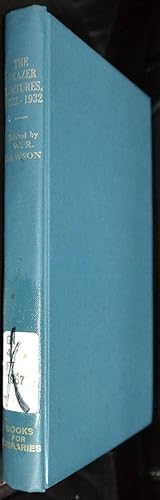 Seller image for THE FRAZER LECTURES, 1922-1932 for sale by GuthrieBooks