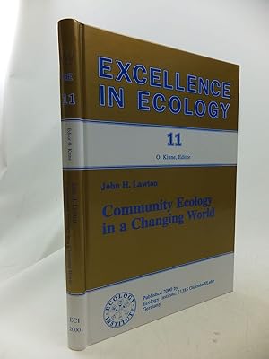 Imagen del vendedor de COMMUNITY ECOLOGY IN A CHANGING WORLD a la venta por Stella & Rose's Books, PBFA