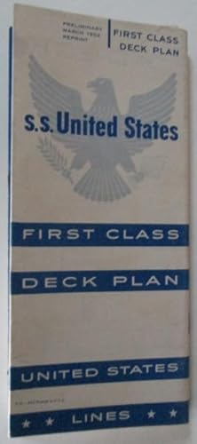 S.S. United States First Class Deck Plans