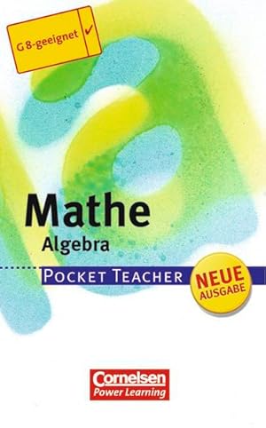 Seller image for Pocket Teacher - Sekundarstufe I (mit Umschlagklappen): Mathematik: Algebra for sale by Versandantiquariat Felix Mcke