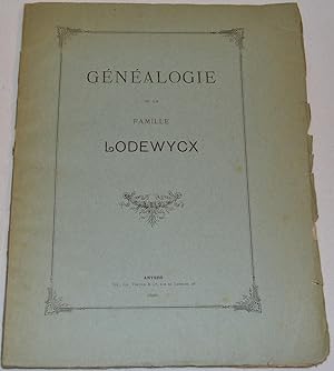 Généalogie de la famille Lodewycx