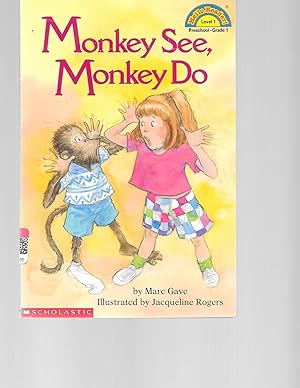 Seller image for Schol Rdr Lvl 1: Monkey See, Monkey Do (Hello Reader) for sale by TuosistBook