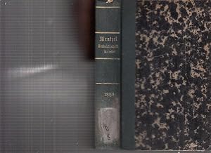 Immagine del venditore per Mentzel und von Lengerke's verbesserter landwirthschaftlicher Hlfs- und Schreib - Kalender auf das Schaltjahr 1880. Dreiunddreissigster (33.) Jahrgang. Zweiter (2.) Theil. Landwirthschaftliches Jahrbuch. Herausgegeben von Dr. Hugo Thiel und Dr. Emil von Wolff. [Verbesserter landwirtschaftlicher Hilfs- und Schreibkalender. Landwirtschaftliches Jahrbuch]. Spterer Titel: Mentzel und von Lengerke's landwirtschaftlicher Hlfs- und Schreib - Kalender. Enthaltene Aufstze: Julius Khn - Worauf soll sich der Landwirth bei seinen praktischen Futterbestimmungen sttzen? Ein Beitrag zur Frderung rationeller Ernhrung unserer Hausthiere / vom selbigen: Tabellen ber die procentische Zusammensetzung der Futtermittel und ber die Verdaulichkeitsverhltnisse der Futterbestandtheile / F. Sterneberg: Die neueste Gesetzgebung ber Landescultur und landwirthschaftliche Polizei, sowie einige hierauf bezgliche Entscheidungen der oberen Spruchbehrden. venduto da Antiquariat Carl Wegner