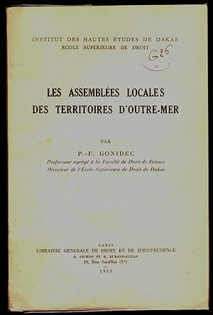 Seller image for Les assembles locales des territoires d'outre-mer. for sale by ArturusRex
