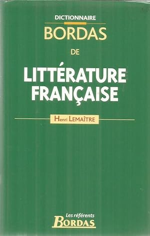 Dictionnaire Bordas de Littérature Française