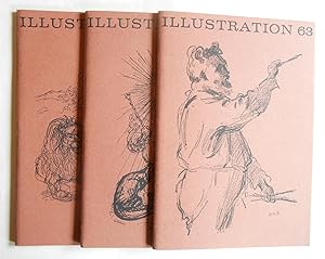 Illustration 63. Zeitschrift für die Buchillustration. 19. Jahrgang (1982). Drei Hefte. Heft 1 (A...
