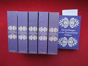 Imagen del vendedor de Die Erzhlungen aus den Tausendundein Nchten : vollstndige deutsche Ausgabe in 6 Bnden ; zum 1. Mal nach d. arabischen Urtext d. Calcuttaer Ausgabe aus d. Jahre 1830. a la venta por Versandantiquariat buch-im-speicher