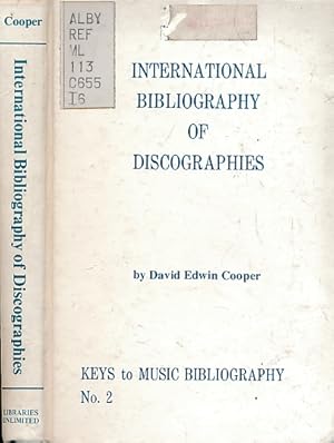 Seller image for International Bibliography of Discographies. No 2, Keys to Music Bibliography for sale by Barter Books Ltd