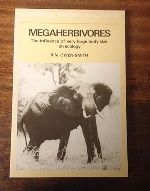 Immagine del venditore per Megaherbivores: The Influence of Very Large Body Size on Ecology (Cambridge Studies in Ecology) venduto da Scarthin Books ABA, ILAB.