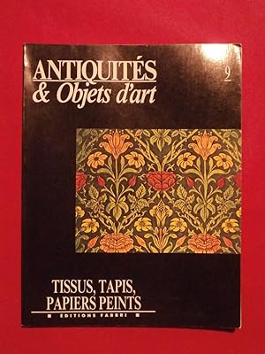 Imagen del vendedor de Tissus, tapis, papiers peints a la venta por Tant qu'il y aura des livres